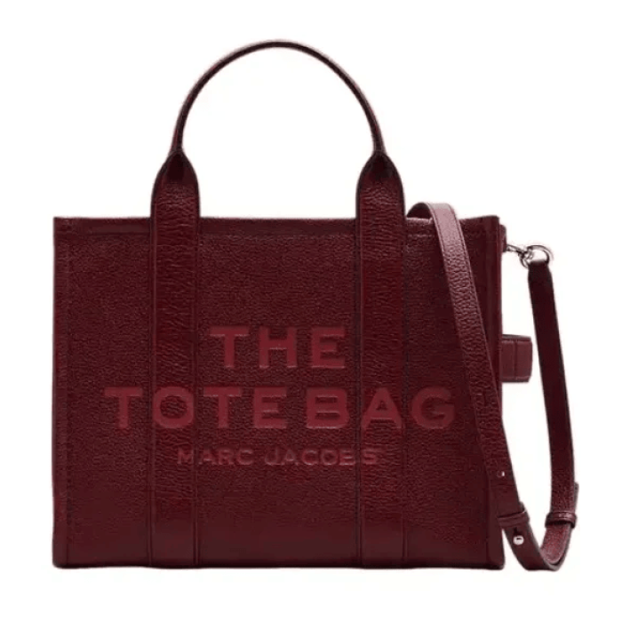 СУМКА MARC JACOBS THE LEATHER MEDIUM TOTE BAG CHERRY