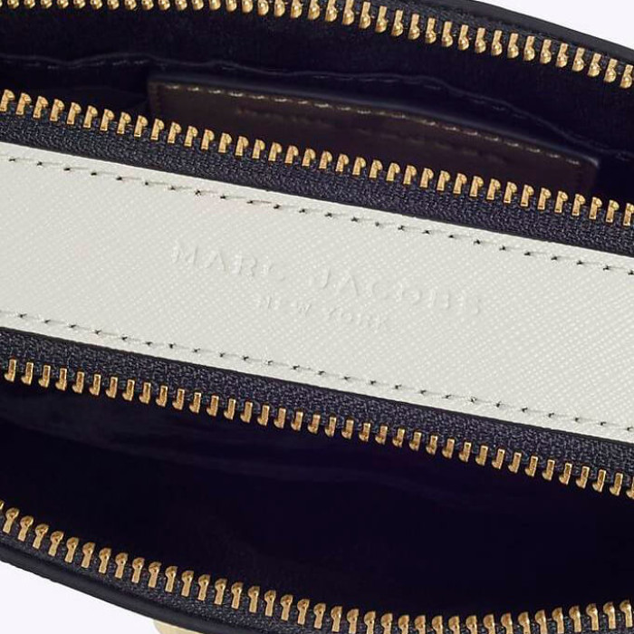 Marc Jacobs Logo Strap Snapshot Black Multi