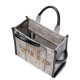 Сумка-тоут Marc Jacobs THE FELT FLANNEL MEDIUM TOTE BAG HEATHER GREY