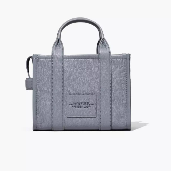 Сумка-тоут Marc Jacobs THE LEATHER SMALL TOTE BAG WOLF GREY