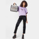 Сумка-тоут Marc Jacobs THE FELT FLANNEL MEDIUM TOTE BAG HEATHER GREY