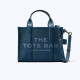 Сумка-тоут Marc Jacobs THE LEATHER SMALL TOTE BAG BLUE SEA