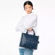 Сумка-тоут Marc Jacobs THE LEATHER MEDIUM TOTE BAG BLUE SEA