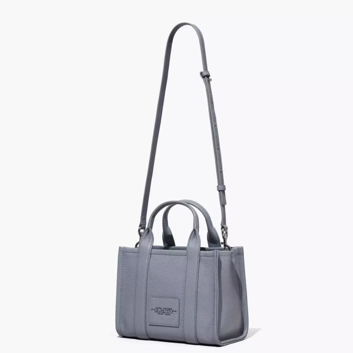 Сумка-тоут Marc Jacobs THE LEATHER SMALL TOTE BAG WOLF GREY