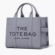 Сумка-тоут Marc Jacobs THE LEATHER MEDIUM TOTE BAG WOLF GREY