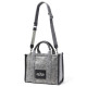 Сумка-тоут Marc Jacobs THE FELT FLANNEL MEDIUM TOTE BAG HEATHER GREY