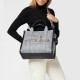 Сумка-тоут Marc Jacobs THE FELT FLANNEL MEDIUM TOTE BAG HEATHER GREY