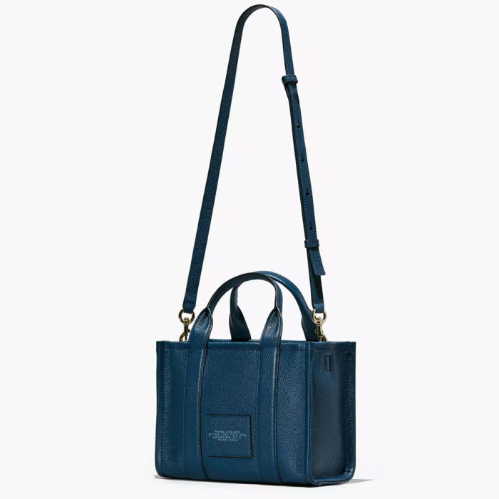 Сумка-тоут Marc Jacobs THE LEATHER SMALL TOTE BAG BLUE SEA