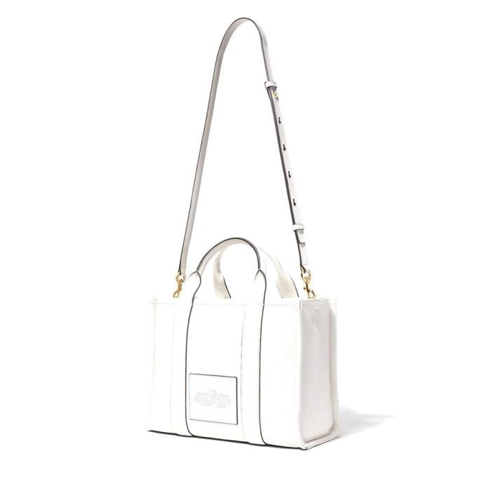 Marc Jacobs The Leather Small Tote Bag - Cotton