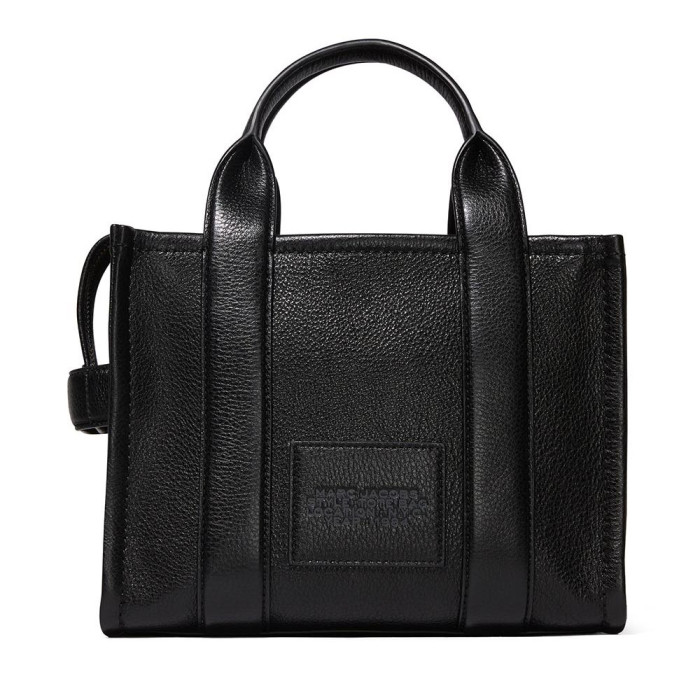 Marc Jacobs The Leather Small Tote Bag - Black