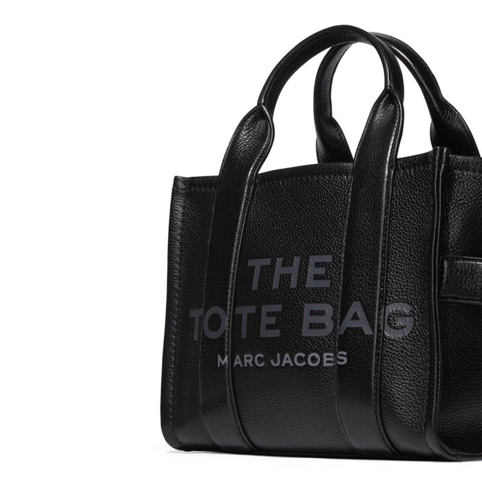 Marc Jacobs The Leather Small Tote Bag - Black